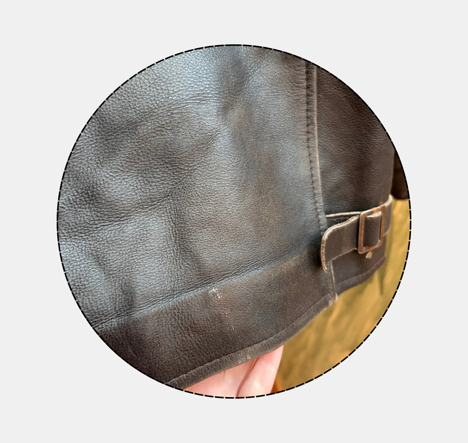 Avalon Brown Cowhide Casual Leather Jacket - Image 3