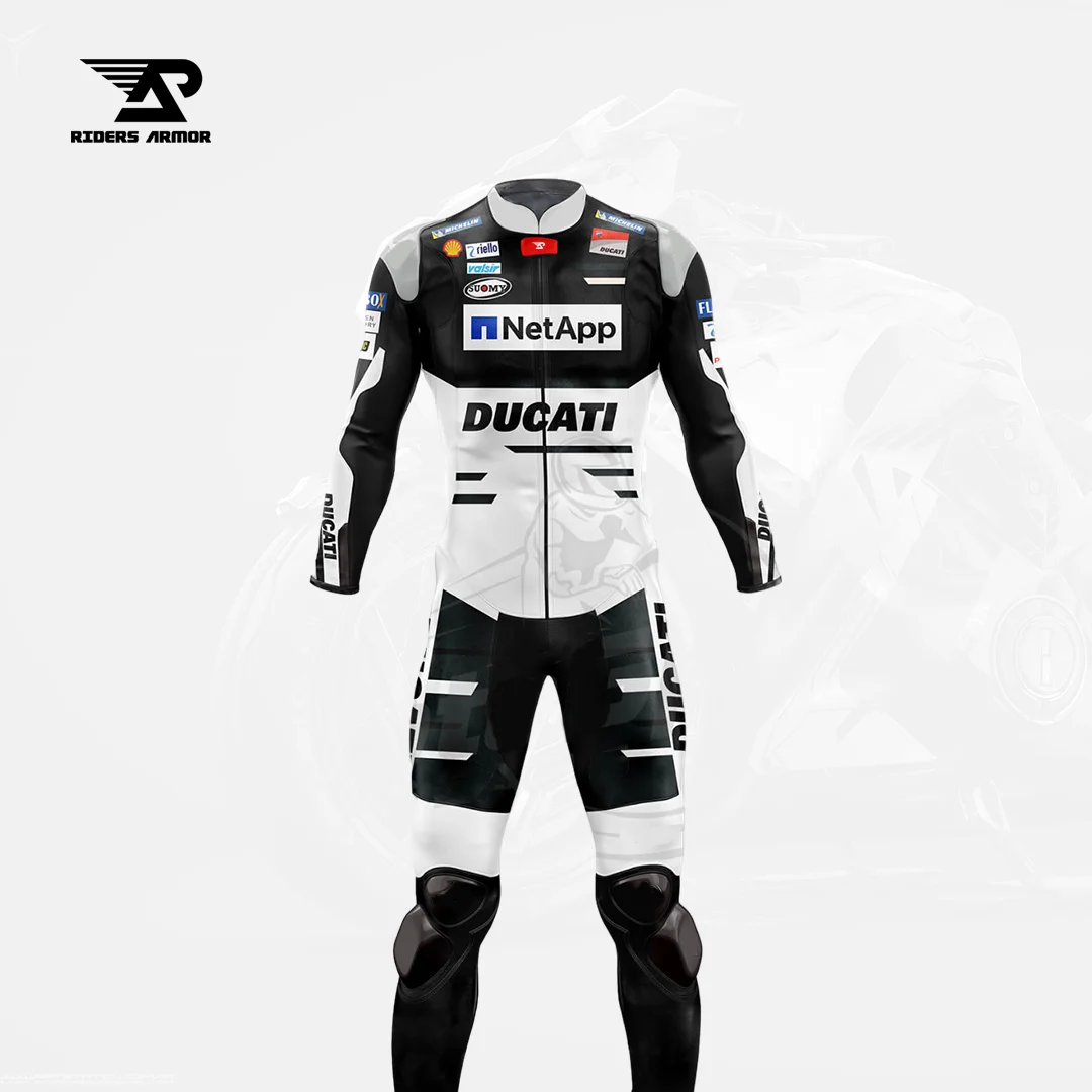 Ducati Andrea Dovizioso 2018 Black Racing OneTwo Piece Suit
