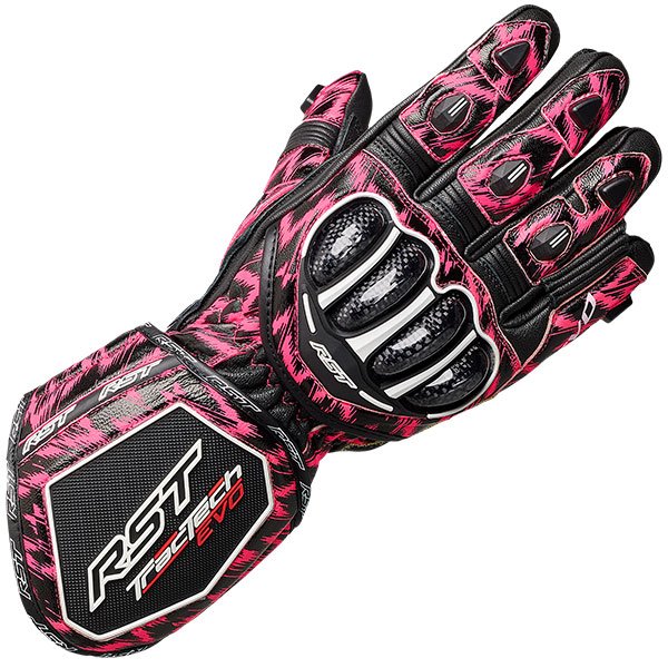 Riders Armor Tractech Evo 4 Dazzle Pink Gloves