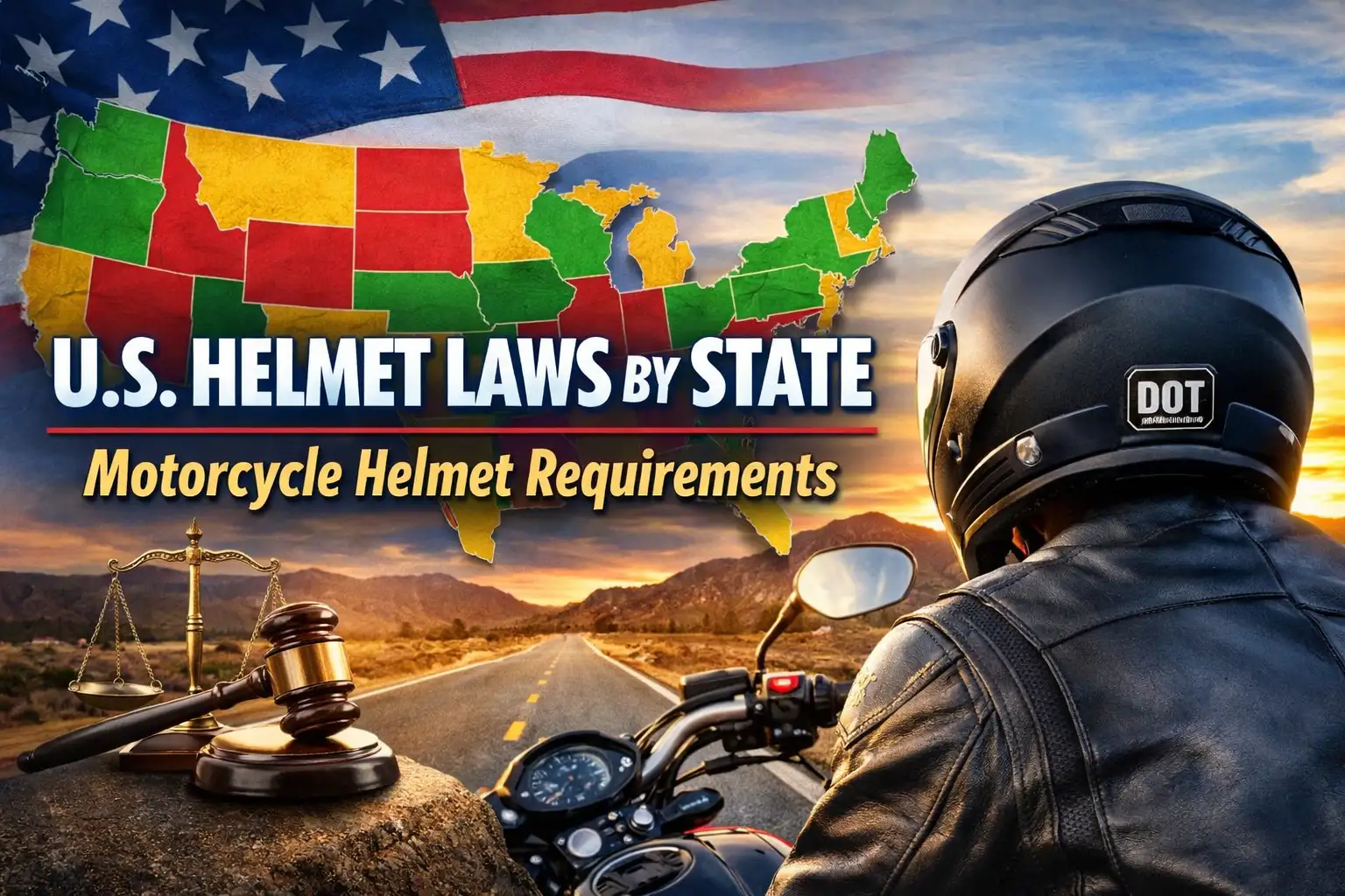 Understanding U.S. Helmet Laws by State: What You Need to Know Before You Ride